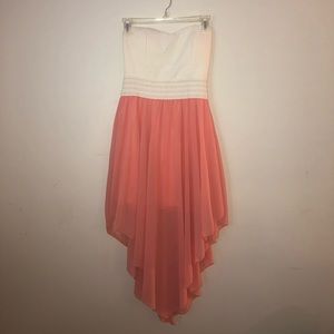 Strapless Flowy Summer Dress